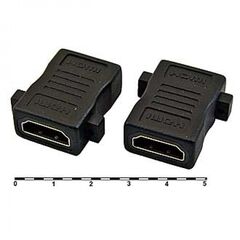 HDMI F/F (HAP-015), переходник hdmi гн - hdmi гн с упором