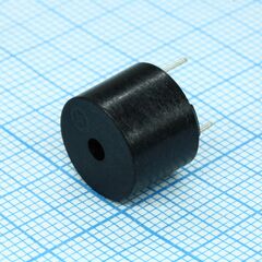HCM1203X, генератор звука электромагнитный со встроенной схемой +3в, d=12 mm, -40 +85c, 2300+300 hz, 30ma
