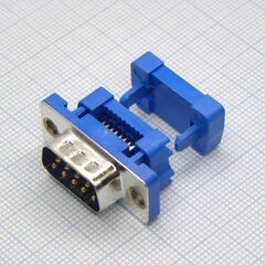 KLS1-222-09-M-L, вилка 9 pin на шлейф