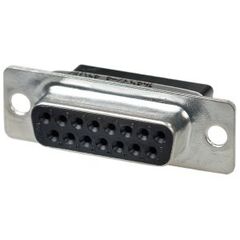 164532-4, розетка кабельная d sub, серия amplimite hdp-20, db, 15 вывод(-ов)