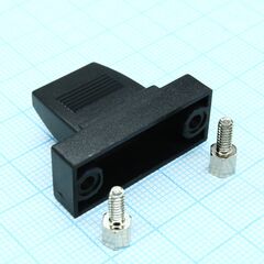 DS1045-22-09BP1, кожух для d-sub разьема. предназначен для защиты от повреждений разъема