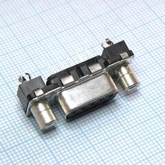 3-338313-2, разъем d sub, серия amplimite hd-20, da, гнездо, 9 контакт(-ов)