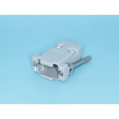 DPT-9C-G, корпус разъема 9 контактов с удлиненными винтами, серый