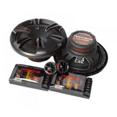 Hannibal CS-H2W (пара), 2-х компонентная шп акустика 50-20000 гц 6.5", 4 ом, rms-60вт, max-120 вт,93 дб, диффузор - влагостойкая пресс. целлюлоза, в коплекте - 20мм шелк. купольный твитер, 2-х полосный пассивный кроссовер