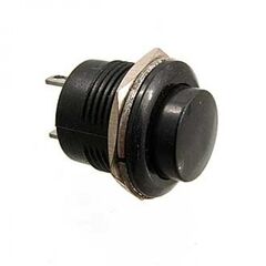 CX-R13-507 OFF-(ON) 3A 250VAC, переключатель кнопочный off-(on) на замыкание 3a 250в, диаметр 19мм, посадочное отверстие 16мм