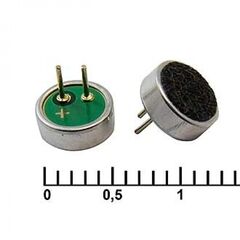 DG06022DD(-PC1033), микрофон электретный 2,2kom 2v 48db