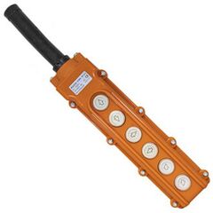 GB8-B103, пост шестиместный серии gb8 на кабель, вверх, вниз, влево, вправо, вперед, назад
