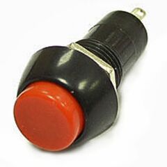 PBS-11A OFF-ON КРАСНЫЙ, кнопочный переключатель pbs-11a, off-on, красный с фиксацией
