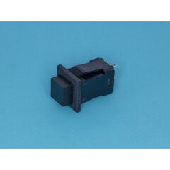 PSW-9BB, кнопка 15х15 крепление защелка c фиксацией, 220в, черная