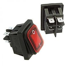 SB091 IP65 ON-OFF 22X30MM, клавишный переключатель sb091, ip65, on-off, 22x30 мм