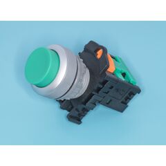 TN2BLG-1A, кнопка управления выступающая, без фиксации, d 30 мм, нр, зеленая