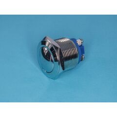 PSW-14, кнопка круглая 220в 2а, крепление гайка