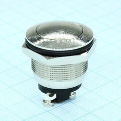 PBS-28B-W, кнопка антивандальная off-(on) (2a 250vac) защита ip66