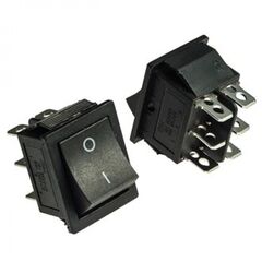 KCD4-202-С3-B/6P ON-ON, клавишный переключатель kcd4-202-с3-b/6p, on-on