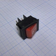 SWR 201-2A3 Ч/К IRS, переключатель клавишный с подсветкой