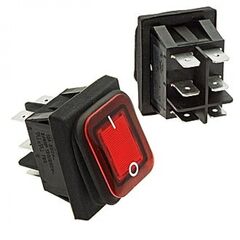 SB091 IP65 ON-ON 22X30MM, клавишный переключатель sb091, ip65, on-on, 22x30 мм