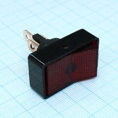 ASW-11D/R, переключатель с подсветкой on-off (20a 12в)