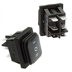 SB090 IP65 ON-OFF-ON 22X30MM, клавишный переключатель sb090, ip65, on-off-on, 22x30 мм