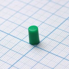 Колпачок A04 зеленый, для psw-3 (d=6, h=10)