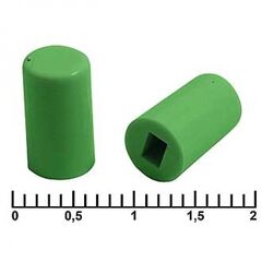 A04 GREEN, колпачок для кнопок a04, зелёный