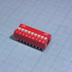 NDS-09-V, движковый переключатель