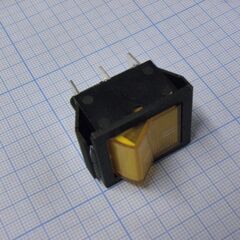 SWR 202-1B7 Ч/Ж IRS, переключатель клавишный с подсветкой