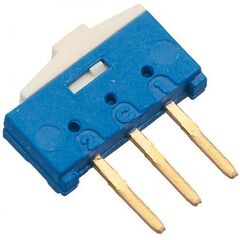 ESP1010, переключатель движковый одна группа вертикальный монтаж в отверстие