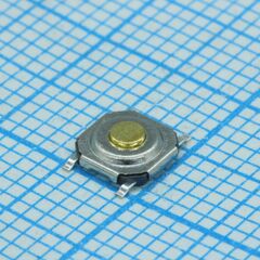 IT-1187-160GM-G, кнопка тактильная 5,2х5,2х1,5мм 4 pin smd