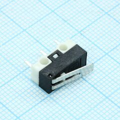 DM1-04P-30G-G, микропереключатель с рычажком 18мм 1а 125в, прямые выводы