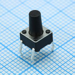 0695HIM-130G-G, кнопка тактильная 6х6х9.5мм 4 pin
