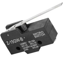 Z-15GW-B 15A/250VAC, микропереключатель с удлиненным рычагом on-(on) 3p, 15 a, 250 в