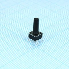 0613HIM-130G-G, кнопка тактильная 6х6х13мм 4 pin