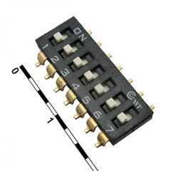 SWD 4-7, dip переключатель серия swd 4-7