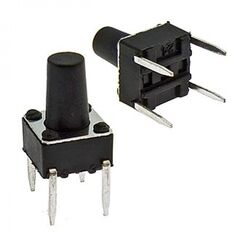 KAN0612-0901B 6X6X9 MM, кнопка тактильная kan0612-0901b, 6x6x9 мм