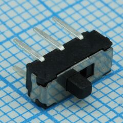 JS202011CQN, переключатель движковый on on dpdt 0.3а 6в монтаж в отверстие роввыпь