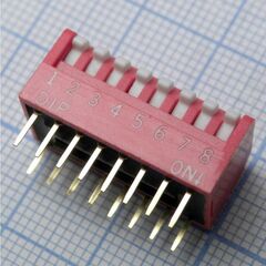 DPL-08-V, движковый переключатель