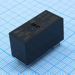HF115F/012-2HS4A, реле сигнальное 16а два контакта на замыкание катушка 12в монтаж в отверстие