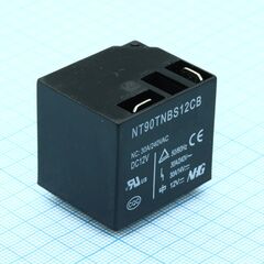 NT90T-N-B-S-DC12V-C-B-0.6 (T91), реле силовое, 40а одна контактная группа-на размыкание катушка 12в 130°с 0.6вт