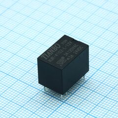 HJR4102-L-12VDC-S-Z, реле миниатюрное 1а одна контактная группа на переключение катушка 12в 0.2вт