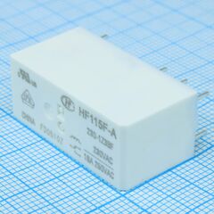 HF115F-A/230-1Z3BF, реле силовое, 16 а, 230 vac; spdt, изоляция: 5 кв