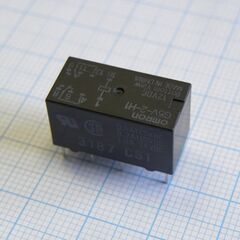 G5V-2H1-12DC, signal relay 12vdc 1a dpdt(20.5x10.1x11.5)mm tht