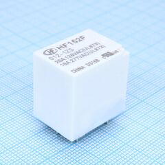 HF152F/012-1ZS, реле силовое, 16а одна контактная группа на переключение катушка 12в