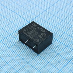HF33F/012-HS3, миниатюрное реле spdt (одна контактная группа-два направления) 10а катушка 12в