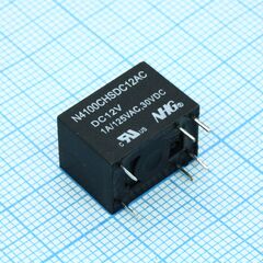 4100-C-H-S-DC12V-A (0.2W), миниатюрное реле одна контактная группа-два направления 1а катушка 12в 0.2вт