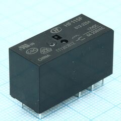 HF115F/012-2ZS4, реле силовое, 8а две контактных группы-два направления катушка 12в