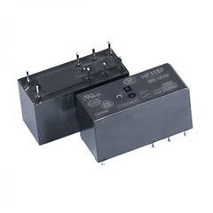 HF115F/005-1Z3BF, реле силовое серия hf115f 16а одна группа на переключение катушка 5в монтаж на плату