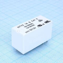 NT75-A-S-16-DC12V-0.41-5.0, реле силовое 16а один контакт на замыкание катушка 12в 0.41вт