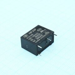 HF33F/012-HS, силовое реле 1a (5a/250vac) материал контакта agcdo катушка 12в