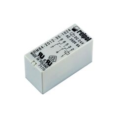 RM84-2012-35-1024, миниатюрное реле 8а две контактных группы-два направления катушка 24в 1440ом степень защиты ip67
