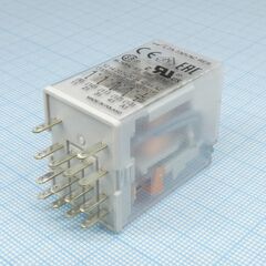 R4N-2014-23-1220-WT, силовое реле катушка 220в 4 form c четыре контактных группы-два направления) 250vac/7а